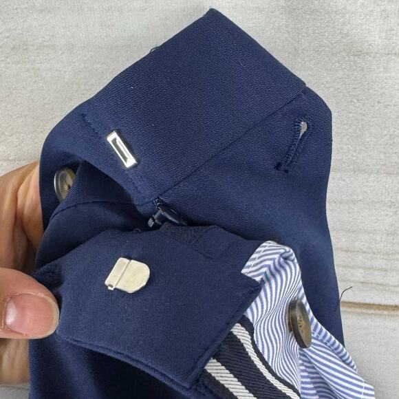 Con.Struct Navy Blue Bistretch Dress Pants Size 36x32 - Picture 7 of 12